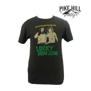 Lucky Brand Gene & Barry Circa 1970 Owners Tee